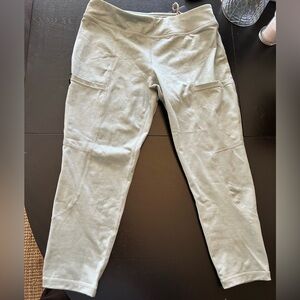 Light Teal Flylow Leggings, mid length